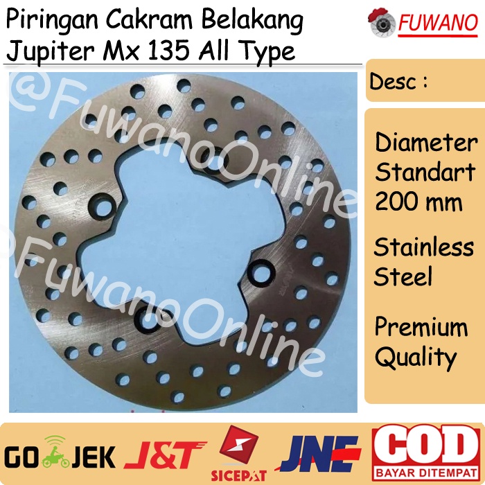 Piringan Cakram Belakang Jupiter Mx 135