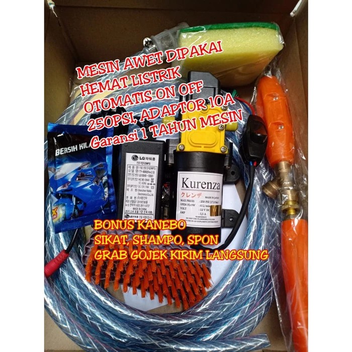 Alat Mesin Cuci Motor Steam 160PSI Terjamin