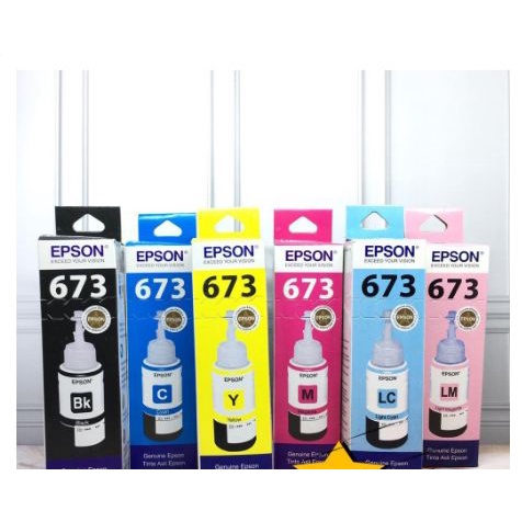 tinta epson 673 1 set.