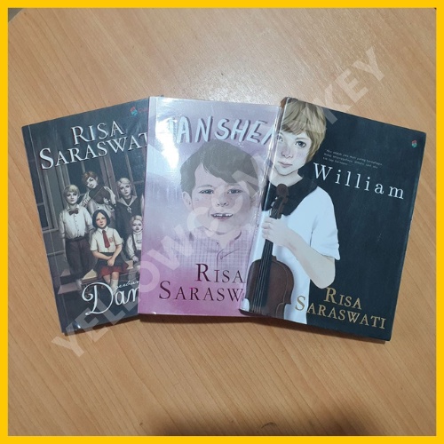 Novel Risa Saraswati ORIGINAL Danur Janshen William