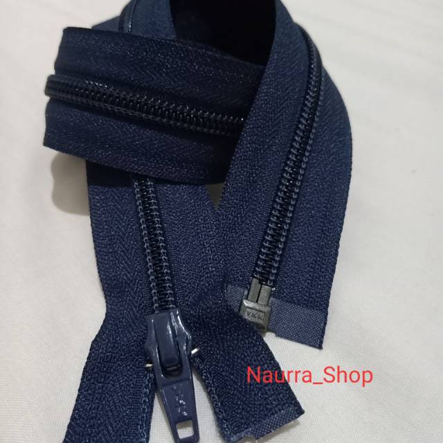 RESLETING JAKET YKK 80 CM GIGI COIL ORIGINAL