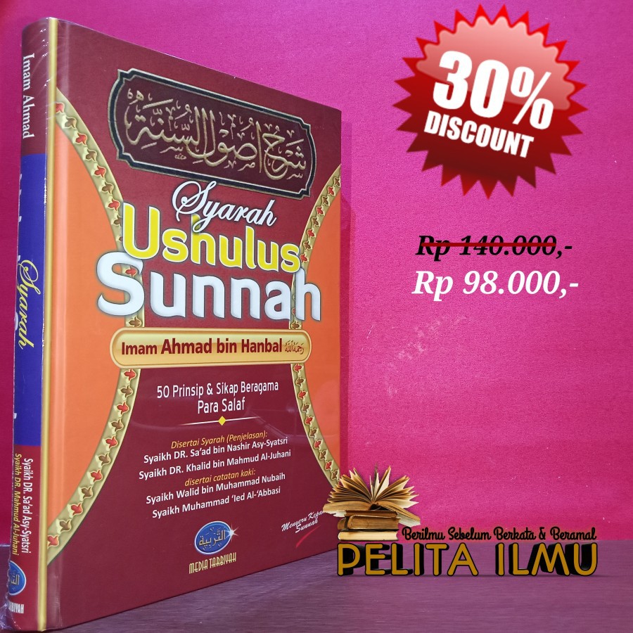 Jual Buku Syarah Ushulus Sunnah Imam Ahmad Bin Hanbal 50 Prinsip