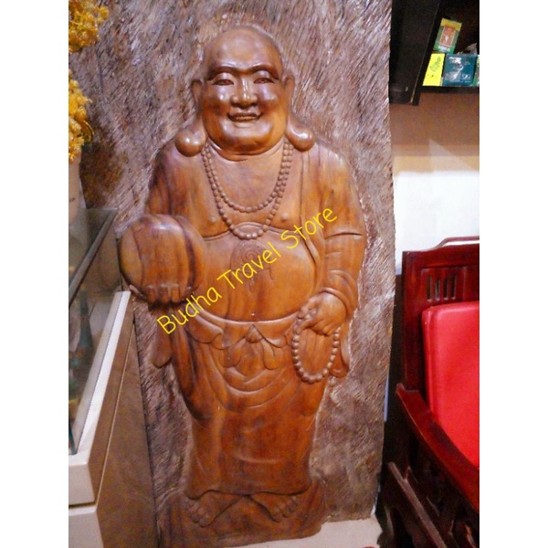 Patung Happy Buddha Maitreya Milek Fo Unik Kebahagiaan & Good Fortune