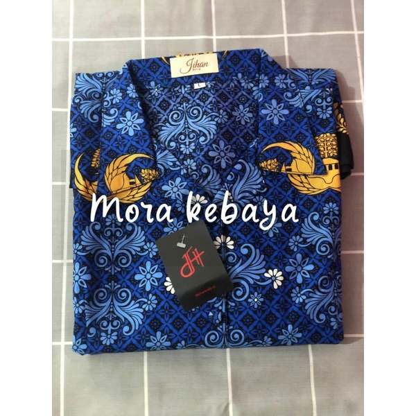 Korpri wanita Terbaru 2022  katun 40s_blouse batik_blouse batik wanita_batik cewek_baju korpri wanita_baju kopri