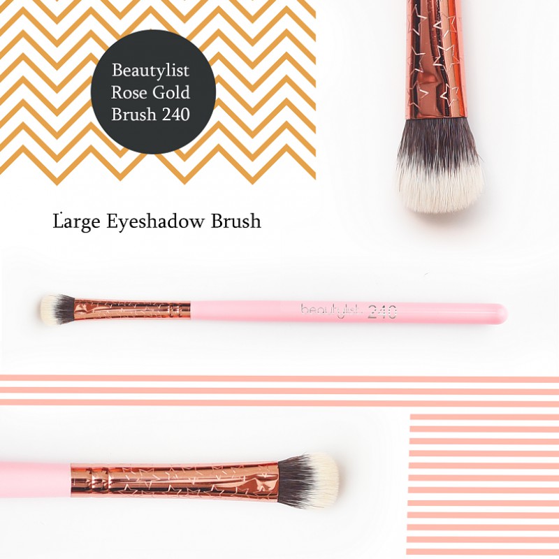 

BEAUTYLIST #240 Eyeshadow Brush - Rose Gold