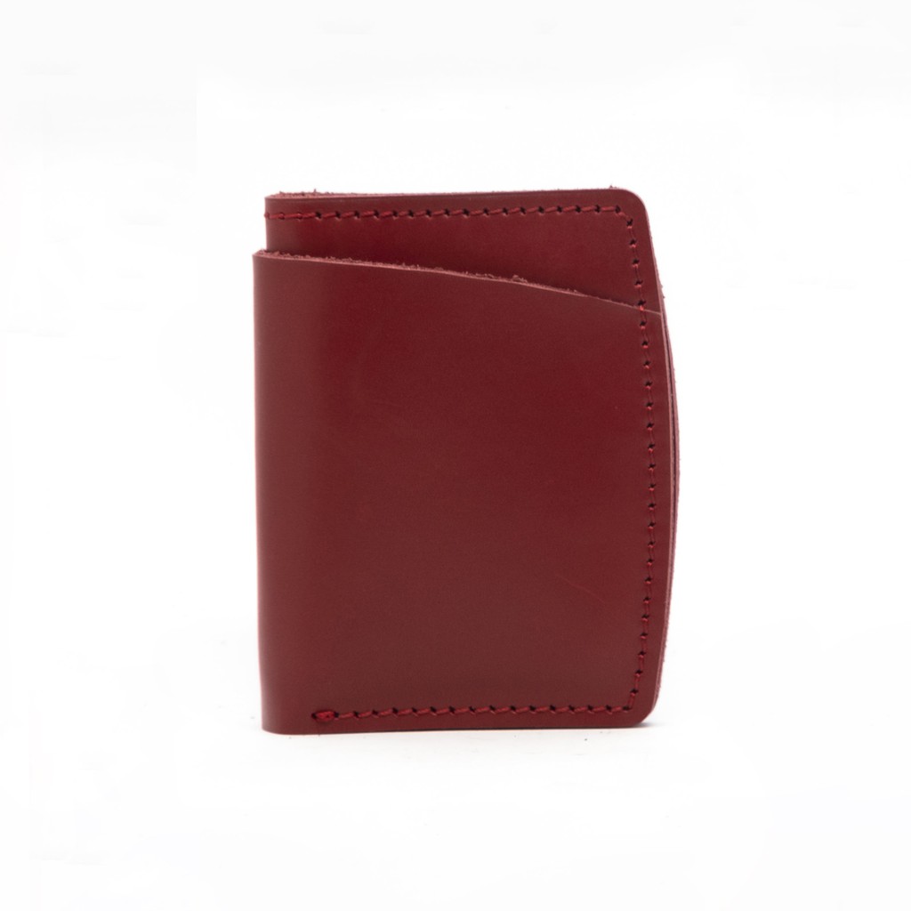 Dompet Pria Kulit Asli Bifold Wallet Model Saku Uang Luar