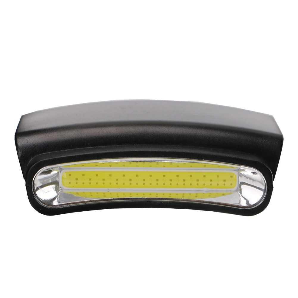 TaffLED Senter Clip-on Topi Headlamp Cap LED COB M1800 [Hitam]