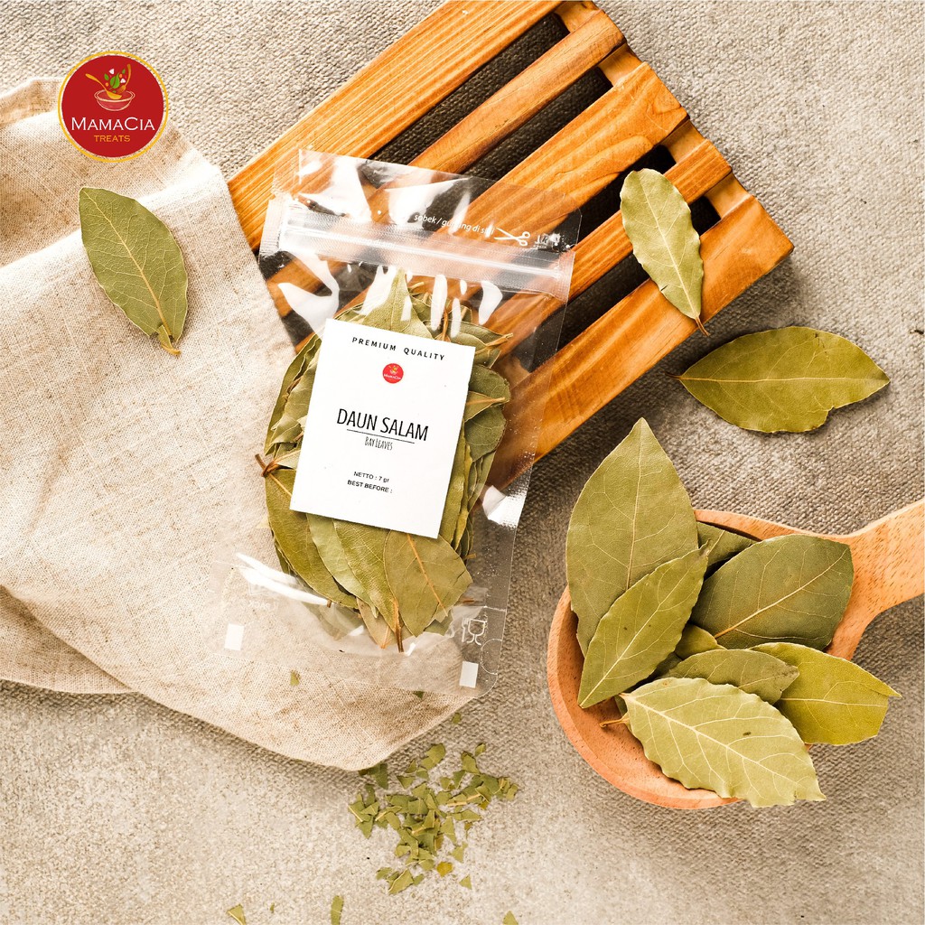 

Mamacia Treats Daun Salam Kering / Dried Bay Leaves Rempah JSR Bumbu Masak Premium