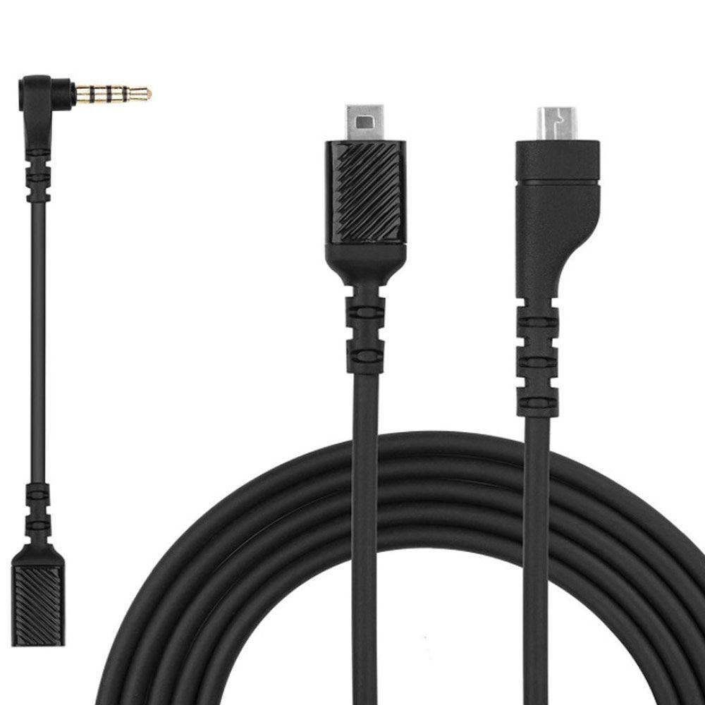 TOP Kabel Headphone Universal Microphone Extension Braided Wires Kabel Headset Kabel Pengganti Untuk SteelSeries