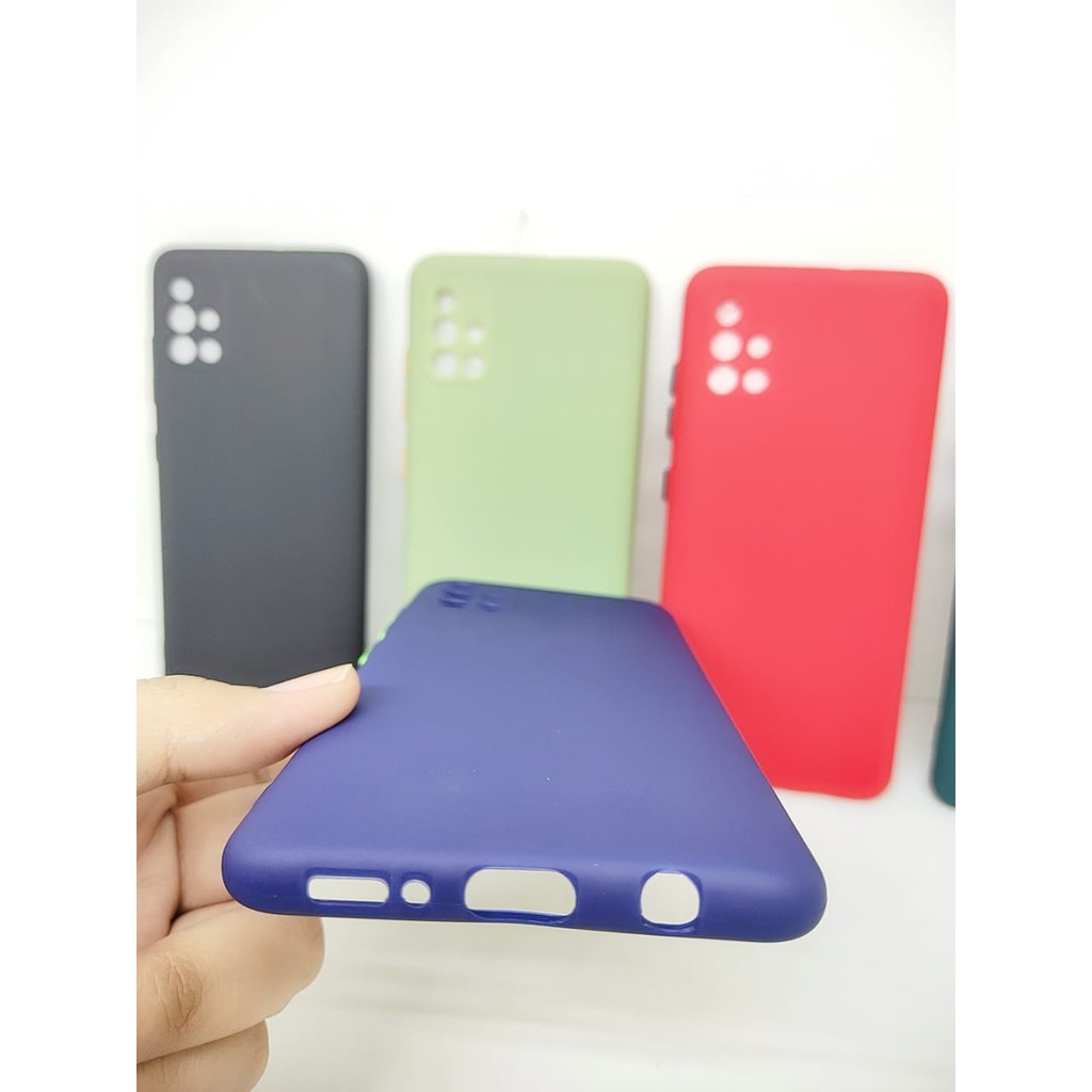 SMPC TPU Candy Samsung A51 A515F 6.5 inchi SoftCase Macaron Protection Camera inch SoftCase Macaron