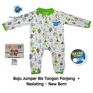 Baju Bayi Jumper Lengan Panjang NewBorn Katun Premium Baju Bayi Jumper Lengan Panjang NewBorn Katun Premium