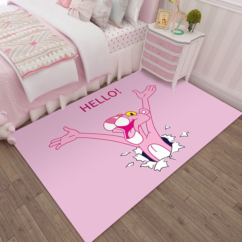 Matras Meja  Teh Desain Princess Warna  Pink  Untuk Kamar 