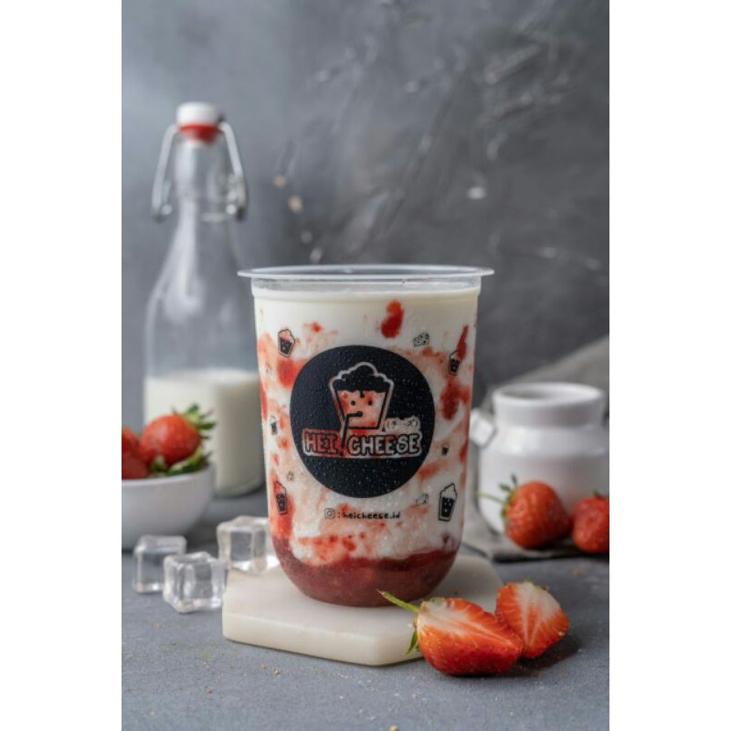 

Sakura Strawberry Milk