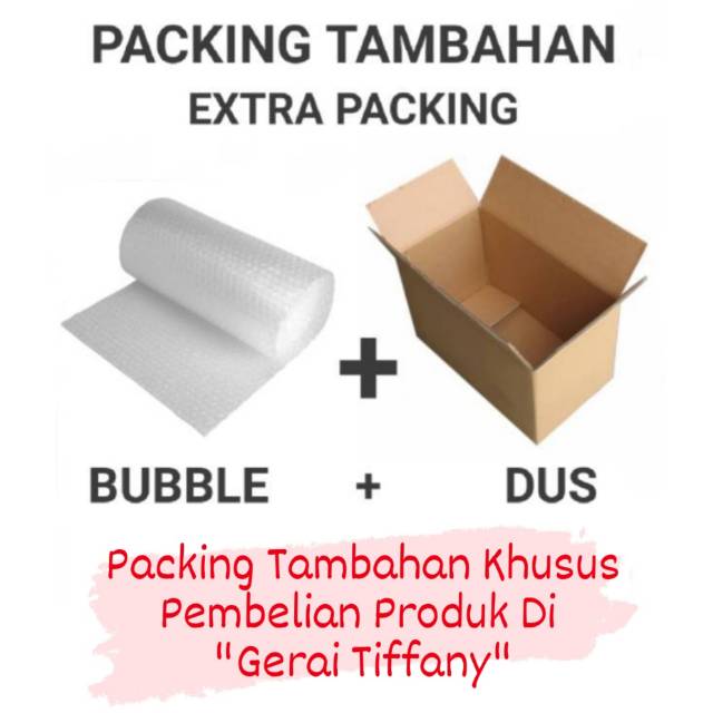 

Kardus & Bubblewrap Pelindung Paket