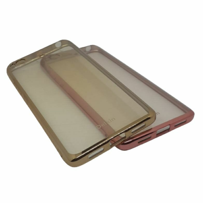 Case Ultrathin Soft List Crom DELKIN / TPU List Crom Samsung/Lenovo/Xiaomi/Vivo/Oppo/Iph/Asus