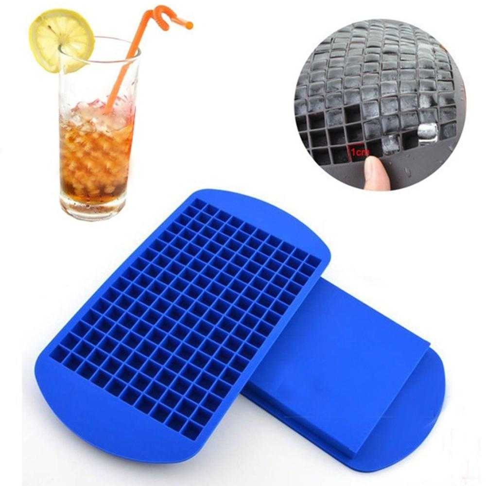 Cetakan Es Batu Model Grid 160 Hole / Cetakan Es Batu Kristal Kotak Kecil Kulkas Karakter Karet Silikon Silicone Silicon  Food Grade Tanpa Tutup / Alat Cetak Es Batu / Tempat Es Batu Kotak / Ice Cube Silicon Maker Tray / Cetak Es Batu Anti Tumpah Murah