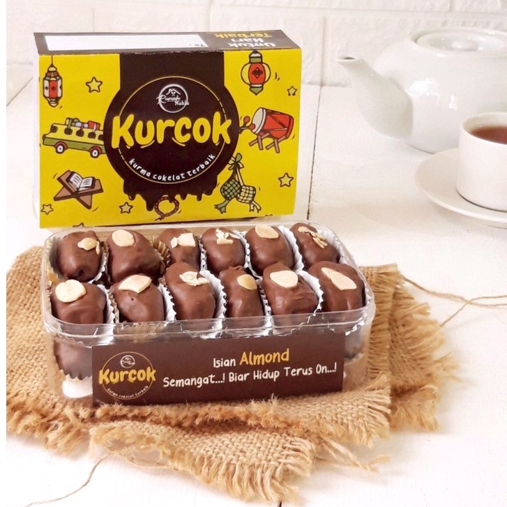 

[Kurma Coklat Premium] Almond