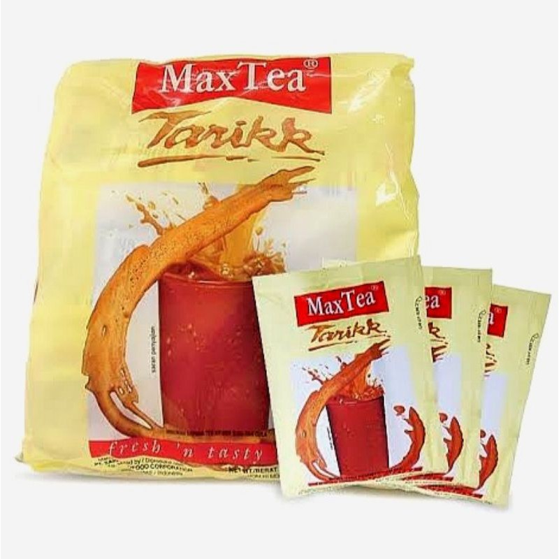 Jual Teh Tarik Max Tea Renceng 25gr 10 Bks Shopee Indonesia 7046