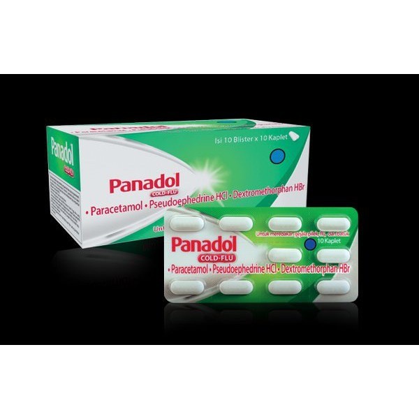 Panadol Flu Dan Batuk Hijau Box Isi 10 Strip