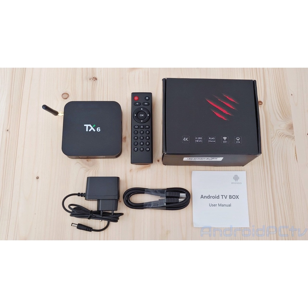 Tjbox TX6 4/32 GB 6K Android Tv Box Allwiner H6 Bluettoth 4.1 dual wifi