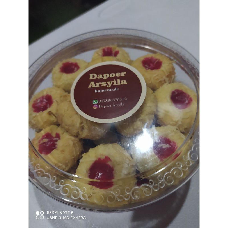 

Kue Lebaran Murah Meriah/Kue Thumbprint Strawbery