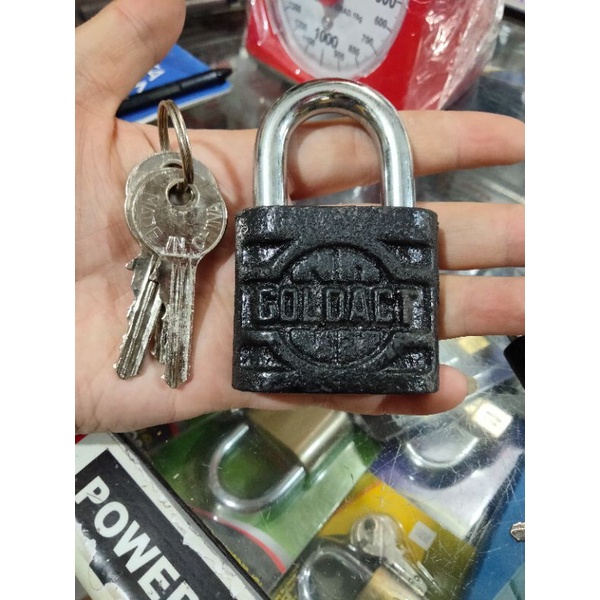 Gembok Padlock Besi 50mm Goldact / Iron Padlock