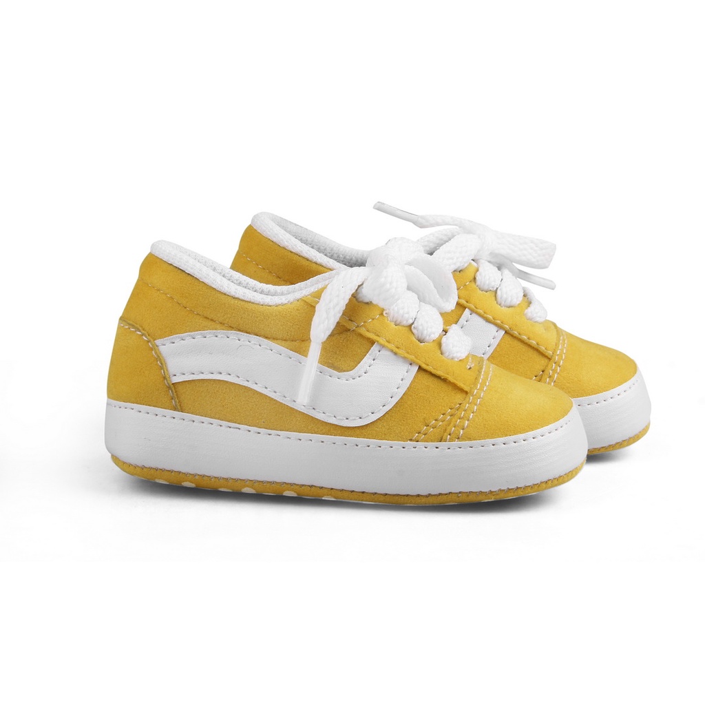 Sepatu Anak Newborn Ringan NB02 Kuning