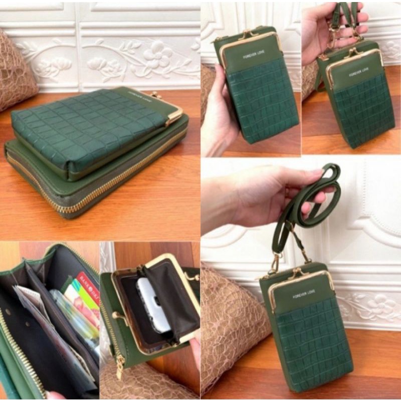 Tas Selenpang Ponsel Forever Love 26 HP Tas Batam