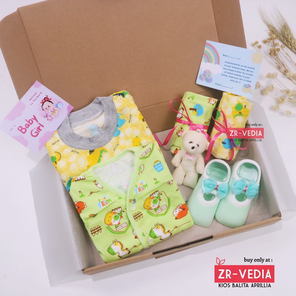 [EXCLUSIVE] Hampers Baby New Born 0-12 Month / Kado Lahiran Bayi Laki Perempuan Bulan  Hadiah Baru Lahir Gift Setelan