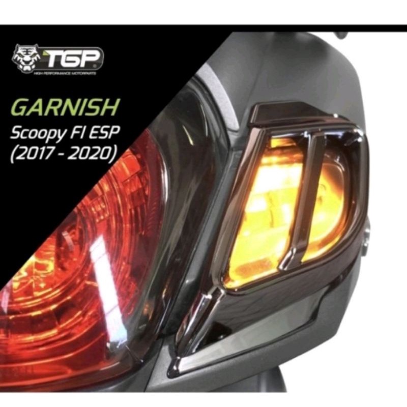 TGP Garnish Lampu Sein Belakang Scoopy FI Esp 2017 2018 2019 2020