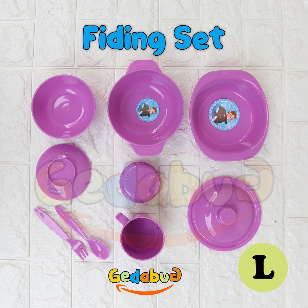 Perlengkapan Makan Bay Gift Set | Feeding Set Nishikawa Jumbo ( Ukuran L )