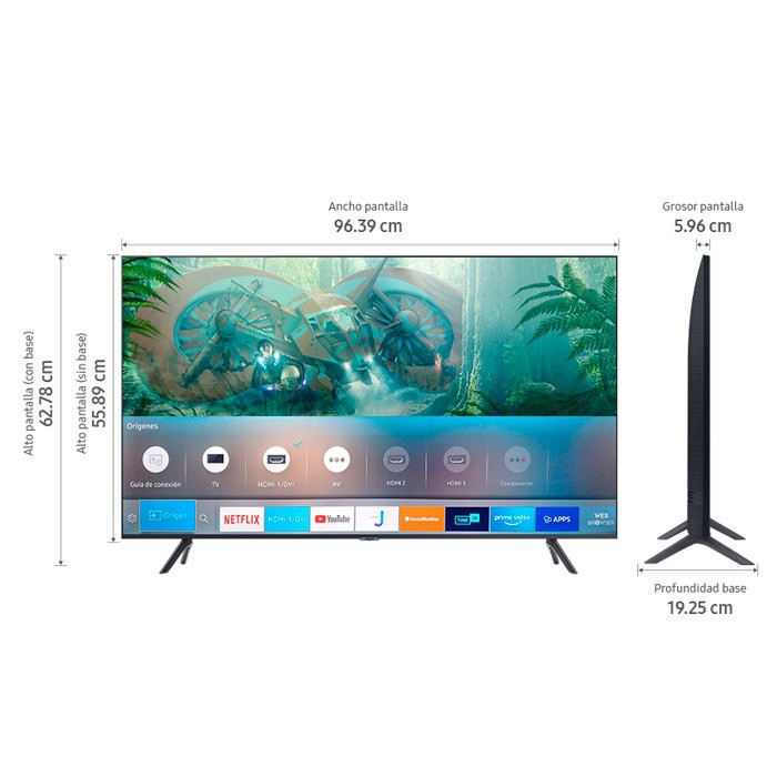 TV Led Samsung 43 inch 43TU8000