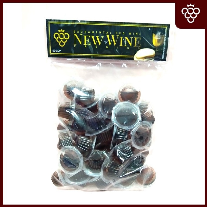 

Anggur Perjamuan Kudus Premium Cup - Isi 50 cup New Wine