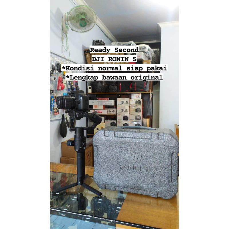 DJI RONIN S - Stabilizer Gimbal Kamera