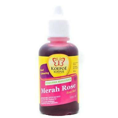 

pewarna makanan kopoe kupu cair merah rose 30ml kuning muda hijau tua