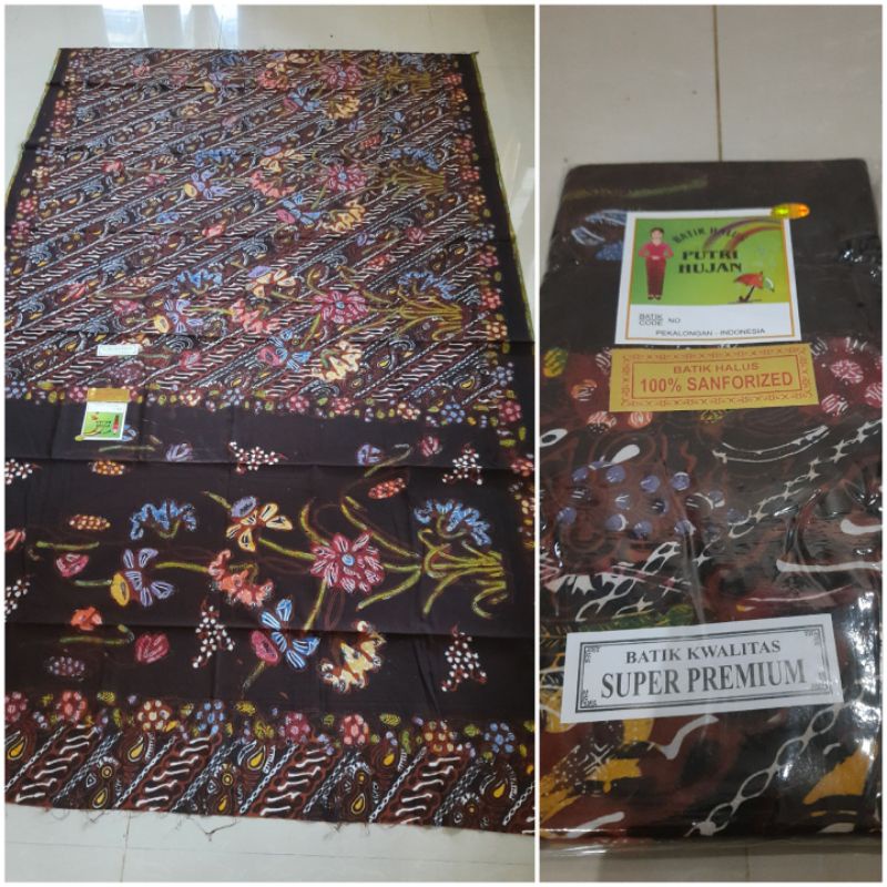 kain batik pekalongan/sarung batik/kain batik wanita/kain batik cap kombinasi tulis/kain batik sogan