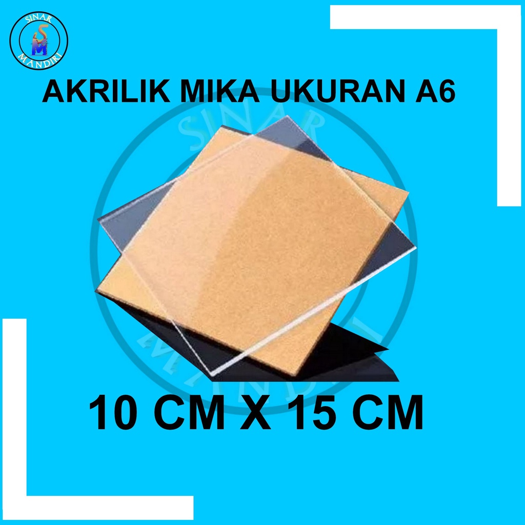 Jual Akrilik Lembaran 3mm A6 Akrilik Bening Marga Cipta Acrylic Shopee Indonesia 6231