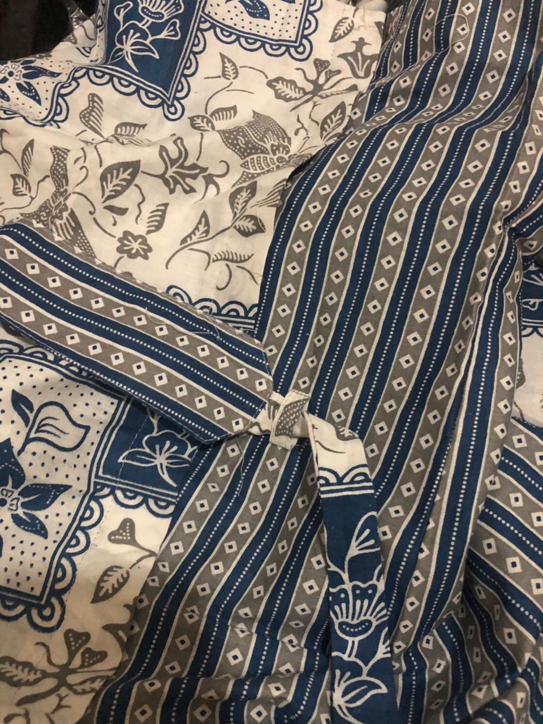 Tey-17 Batik Wanita Asj Sa Hrb026 Kenongo Kemeja Tosca Pendek