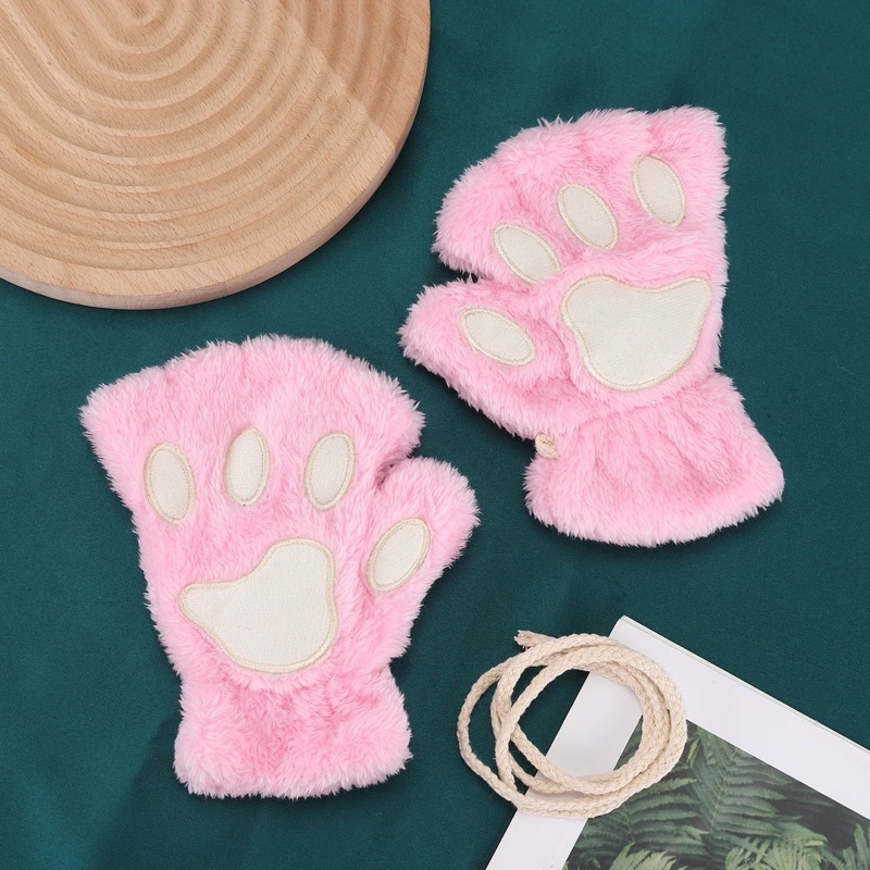 PCH PAW KUCING COSPLAY / CAT PAW / SARUNG TANGAN KUCING NEKOMIMI winter neko fingerless