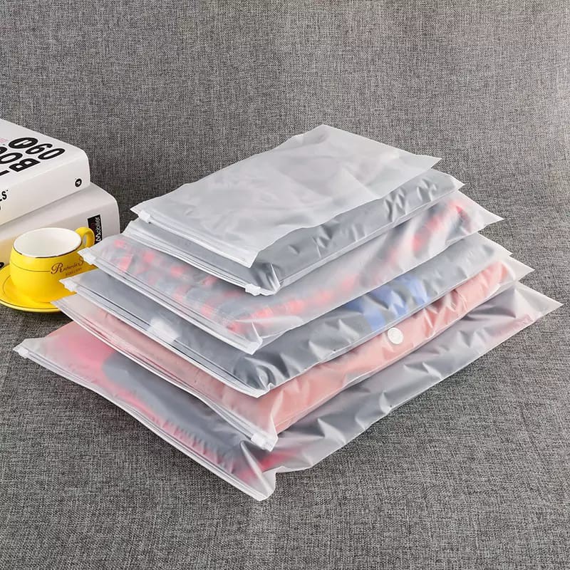 GROSIR BOGOR Pouch Ziplock Anti Air untuk Travel / Organizer Storage