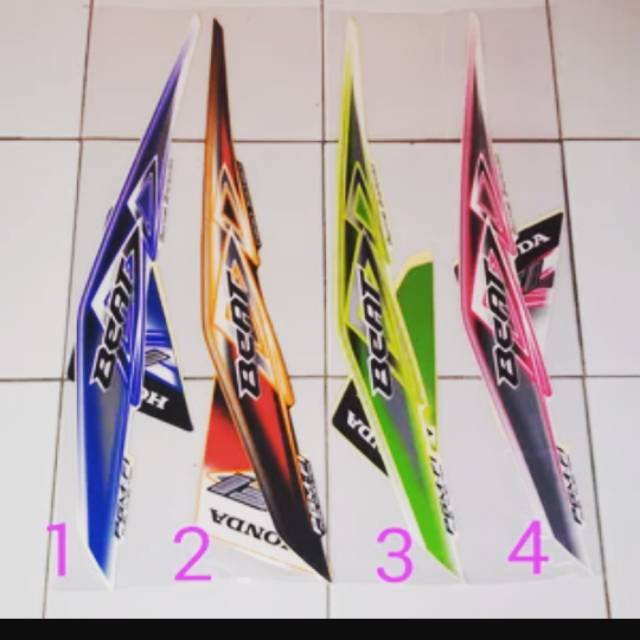 List stiker body beat fi 2013