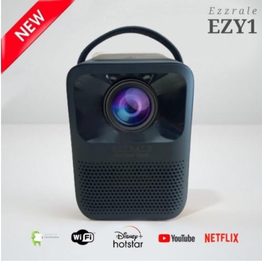 

Irled | Smart Android Mini 1080P Projector Ezzrale Ezy1 3000 Lumens