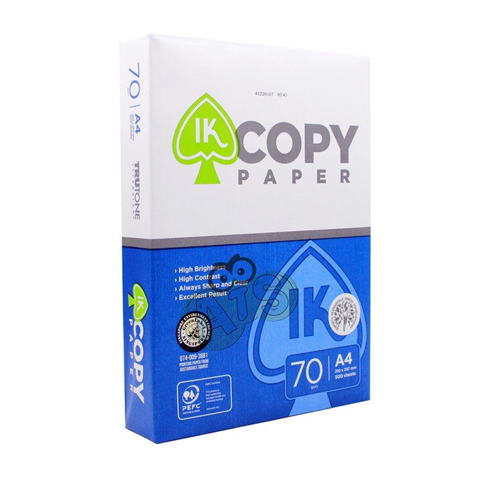 

Kertas HVS A4 IK Copy Paper 70 Gram