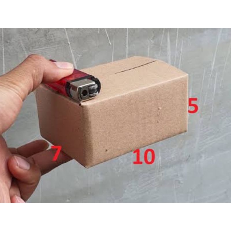 

kardus kecil 10x7x5 cm packaging box