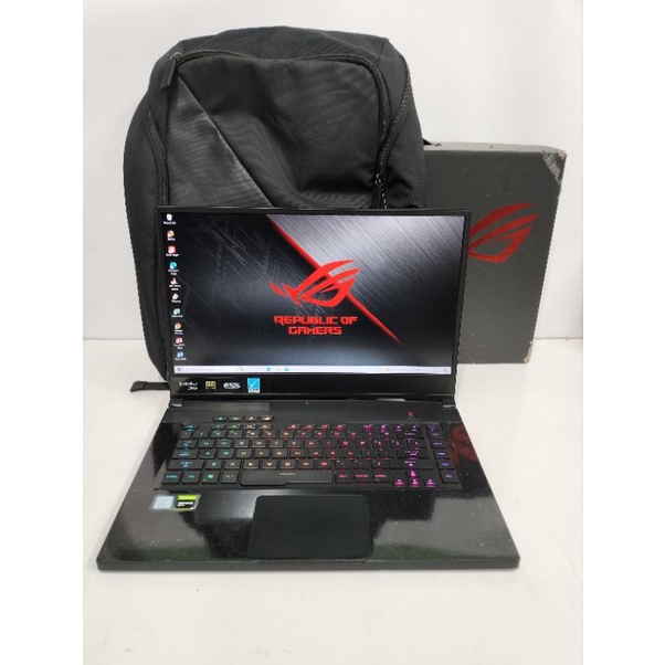 laptop gaming asus rog zephyrus m gu502gu intel core i7 9750h ram 16gb ssd 512gb nvidia geforce gtx 