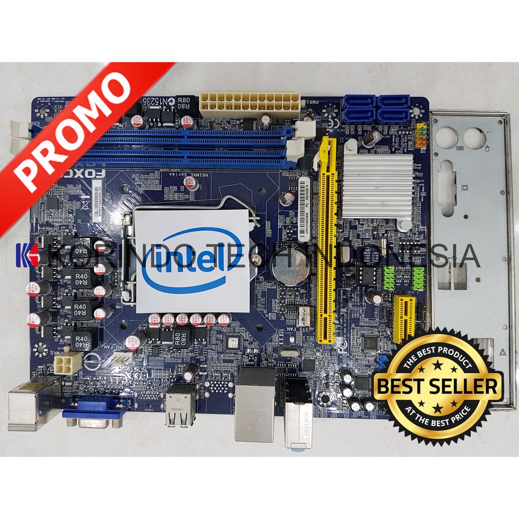 MotherBoard Foxconn H61 Socket 1155 Mainboard Ivy Bridge