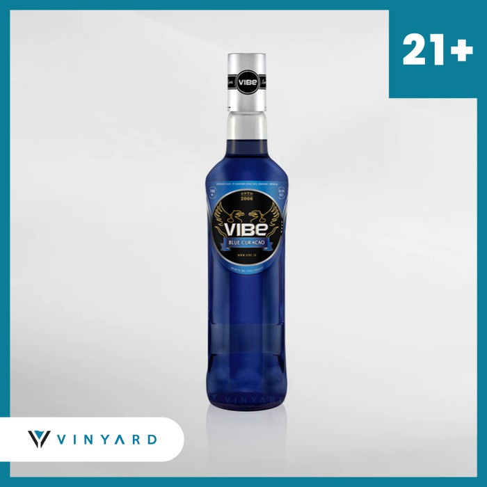 Vibe Blue Curacao 700 ml ( Original &amp; Resmi By Vinyard )