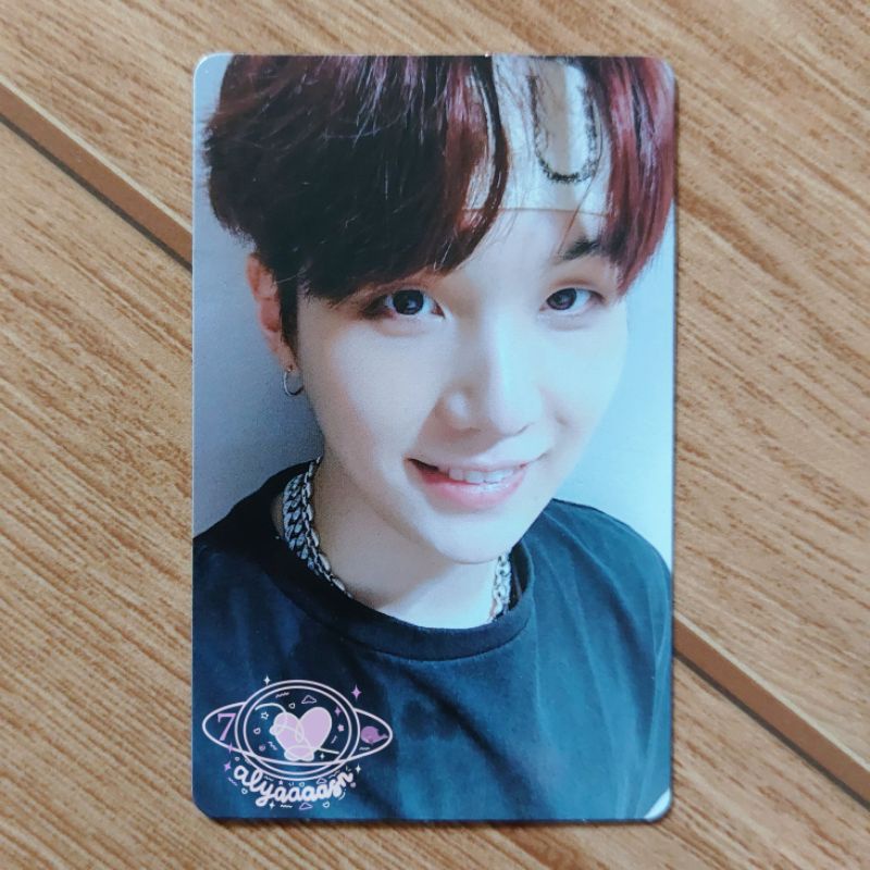 OFFICIAL PHOTOCARD PC WORLD TOUR LOVE YOURSELF LYS EUROPE EU MIN YOONGI SUGA || NAMJOON RM SEOKJIN J