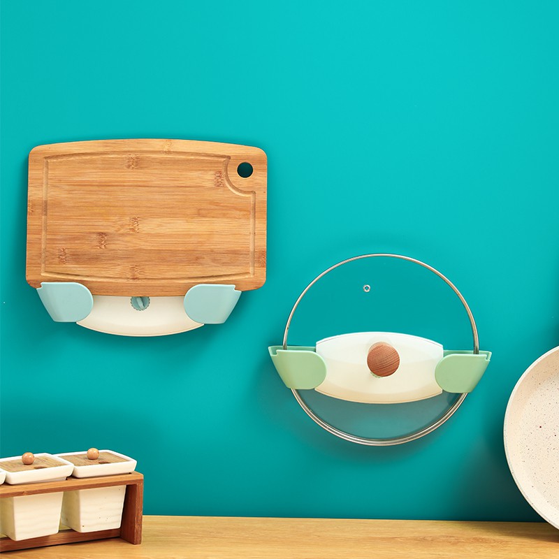 2908 Gantungan Dinding Pengait Dengan Perekat Tempat Tutup Panci