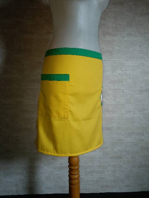 Celemek Apron setengah Badan,helf apron,celemek pinggang,celemek waitres,celemek dapur,celemek masak